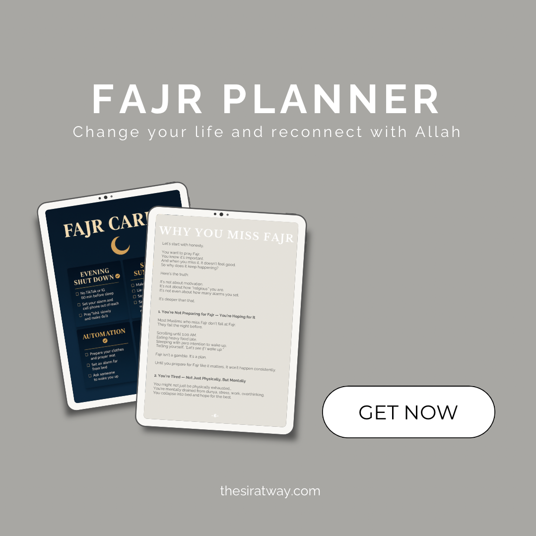 Build Your Fajr Routine