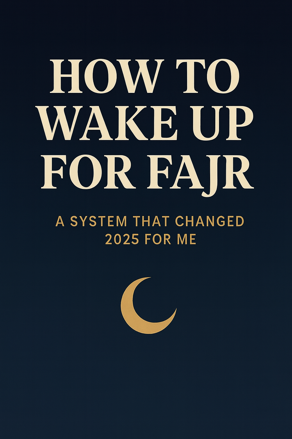 Fajr, islam, wake up, struggle