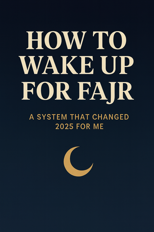 Fajr, islam, wake up, struggle